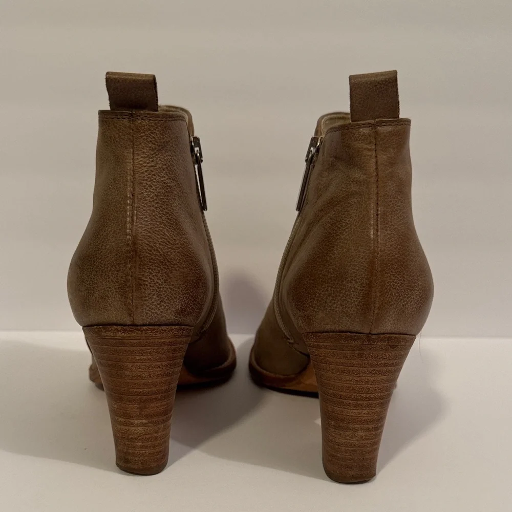 AQUATALIA Tan Ankle Booties - Picture 4 of 7